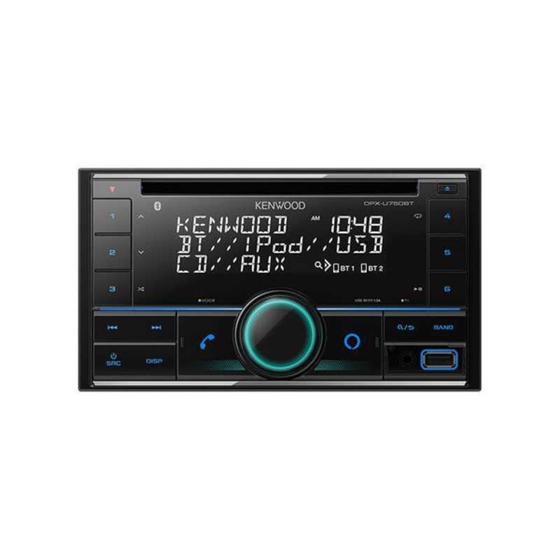 ケンウッド ケンウッド DPX-U750BT CD/USB/iPod/Bluetoothレシーバー 2DINデッキ DPX-U750BT DPX-U750BT