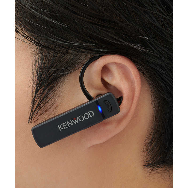 ケンウッド ケンウッド ヘッドセット KH-M300-B ブラック [ワイヤレス(Bluetooth) /片耳 /イヤフックタイプ] KH-M300-B ブラック [ワイヤレス(Bluetooth) /片耳 /イヤフックタイプ]