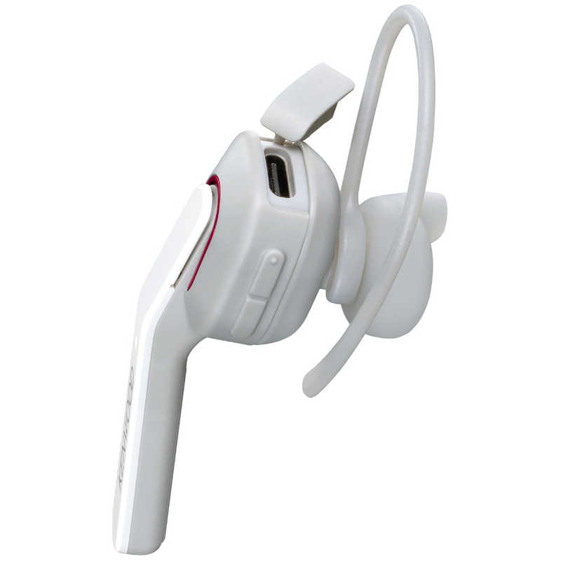 ケンウッド ケンウッド 片耳ヘッドセット ケンウッド ホワイト [ワイヤレス(Bluetooth) /片耳 /イヤホンタイプ] KH-M500-W KH-M500-W