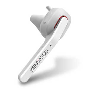 ケンウッド 片耳ヘッドセット ケンウッド ホワイト [ワイヤレス(Bluetooth) /片耳 /イヤホンタイプ] KH-M500-W
