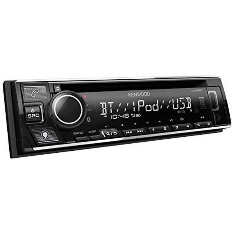 ケンウッド ケンウッド 1DINレシーバー MP3 WMA AAC WAV FLAC対応 CD USB iPod Bluetooth U342BT U342BT