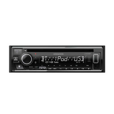 動作確認済 ケンウッド　CD/Bluetooth内蔵 1dinCD　U373BT Amazon.co.jp: Kenwood U382BT MP3 WMA AAC WAV FLAC Compatible