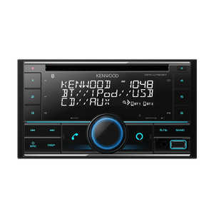 ケンウッド 2DINレシーバー MP3 WMA AAC WAV FLAC対応 CD USB iPod Bluetooth DPXU760BT