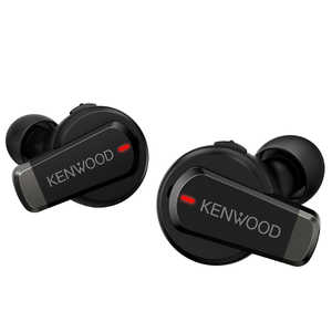 ケンウッド フルワイヤレスイヤホン ブラック [リモコン・マイク対応 ワイヤレス(左右分離) Bluetooth ノイズキャンセリング対応] KHBIZ70TB