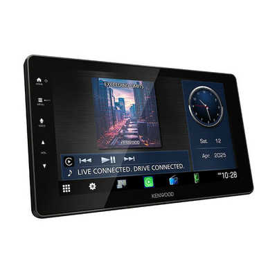 ケンウッド 9V型ディスプレイオーディオ ワイヤレス Apple CarPlay