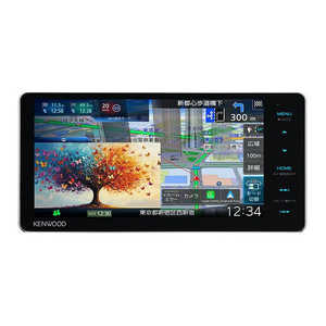 ケンウッド 7V型/200mmワイドモデル カーナビゲーション 「Apple CarPlay」「Android Auto」/地デジ/Bluetooth/DVD対応 AVナビゲーションシステム MDVM712W