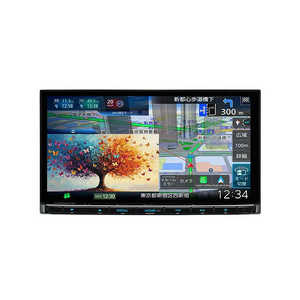 ケンウッド 7V型/180mmモデル カーナビゲーション 「Apple CarPlay」「Android Auto」/地デジ/Bluetooth/DVD対応 AVナビゲーションシステム MDVM712