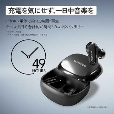 ケンウッド 完全ワイヤレスイヤホン GLASS Core Pro ［ワイヤレス(左右