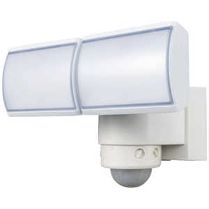 DXアンテナ デルカテック LEDセンサーライト 2灯型 ホワイト DSLD20C2W