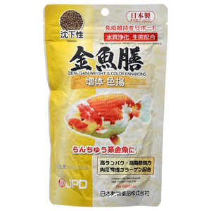 ニチドウ 金魚膳 増体・色揚げ 沈下性 220g 