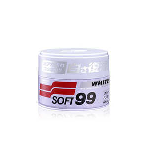 ソフト99 カーワックス(WAX) ニュー ホワイト用 ハンネリタイプ 自動車塗膜の保護・艶出し用 スポンジ付属 内容量:350g 00020 ソフト99 カーワックス(WAX) ニュー ホワイト用 ハンネリタイプ 自動車塗膜の保護・艶出し用 スポンジ付属 内容量:350g 00020