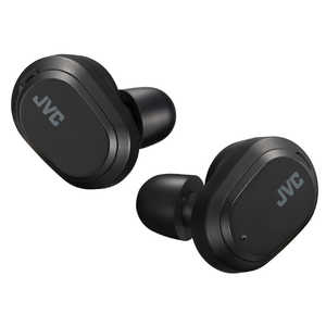 JVC 【アウトレット】フルワイヤレスイヤホン ノイズキャンセリング対応 リモコン・マイク対応 ブラック HA-A50T-B