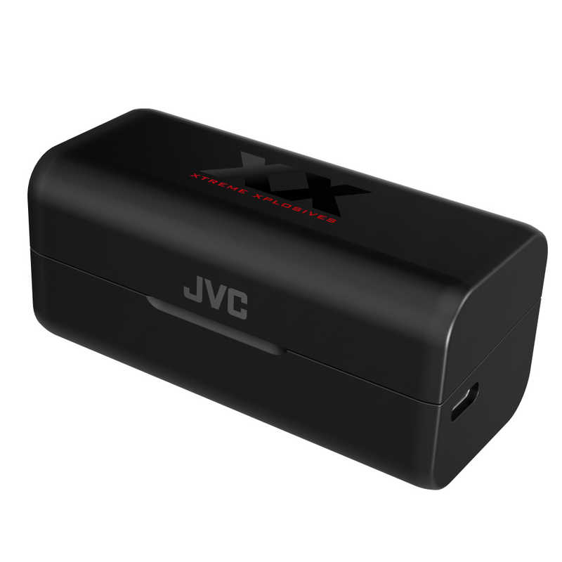 JVC JVC フルワイヤレスイヤホン ノイズキャンセリング対応 リモコン・マイク対応 ブラック HA-XC91T HA-XC91T