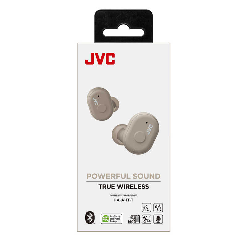JVC JVC フルワイヤレスイヤホン リモコン・マイク対応 トープ HA-A11T-T HA-A11T-T