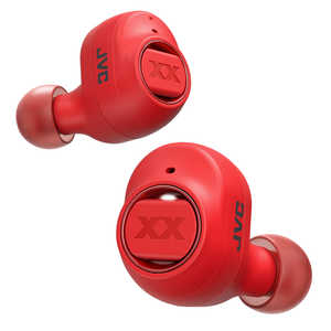 JVC 【アウトレット】フルワイヤレスイヤホン リモコン・マイク対応 レッド HA-XC51T-R JVC 【アウトレット】フルワイヤレスイヤホン リモコン・マイク対応 レッド HA-XC51T-R