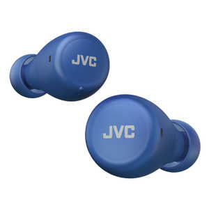 JVC 【アウトレット】フルワイヤレスイヤホン リモコン・マイク対応 ブルー HA-A5T-A
