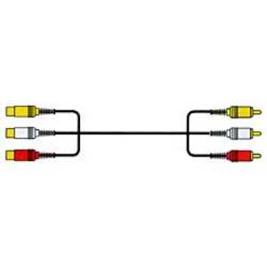 JVC AVコード ピンジャック×3⇔ピンプラグ×3 (3.0m) VX-80G
