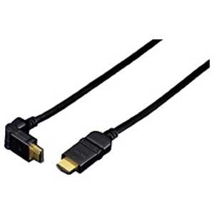 JVC HDMIケーブル ブラック [1m /HDMI⇔HDMI /スイングタイプ] VX-HD110EFB