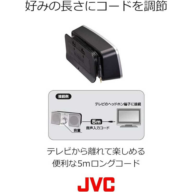 JVC JVC テレビ用スピーカー SP-A55(S)(シルバｰ) SP-A55(S)(シルバｰ)