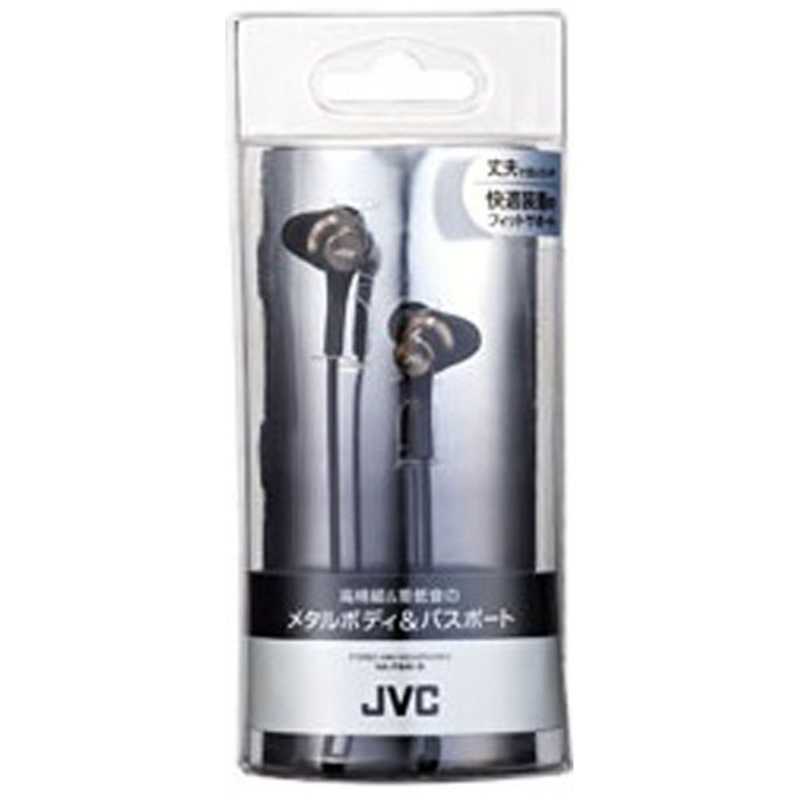 JVC JVC イヤホン カナル型 ブラック [φ3.5mm ミニプラグ] HA-FX46-B HA-FX46-B