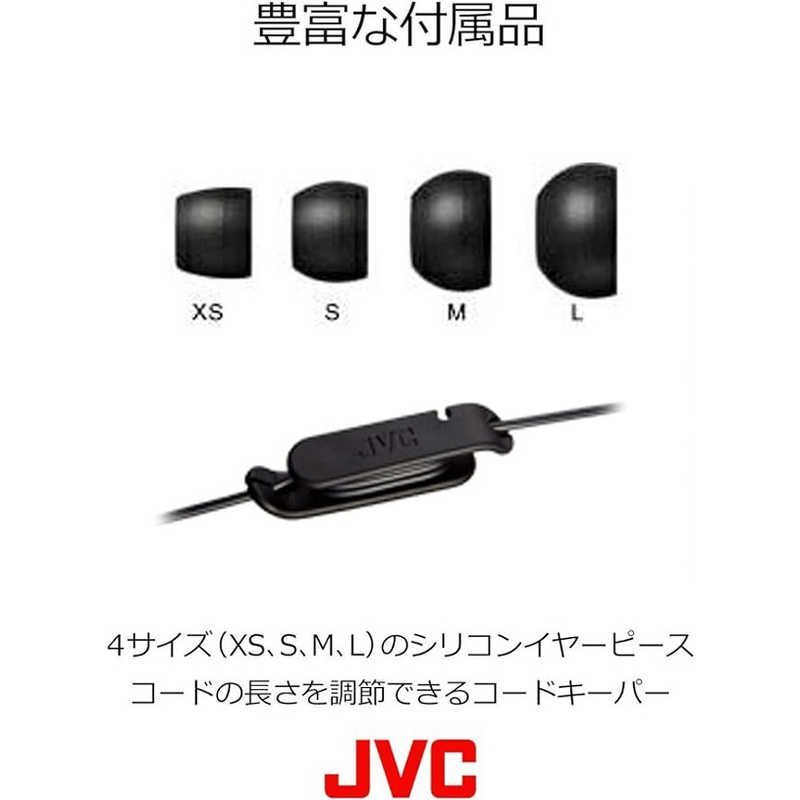 JVC JVC イヤホン カナル型 ホワイト [φ3.5mm ミニプラグ] HA-FX46-W HA-FX46-W