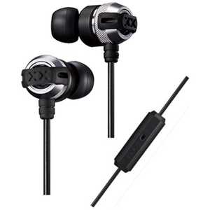 JVC 【アウトレット】イヤホン カナル型 シルバー [φ3.5mm ミニプラグ] HA-FX33XM-S