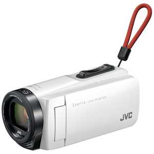 JVC フルハイビジョンビデオカメラSD対応 32GBメモリー内蔵 GZ-F270-W (ホワイト)