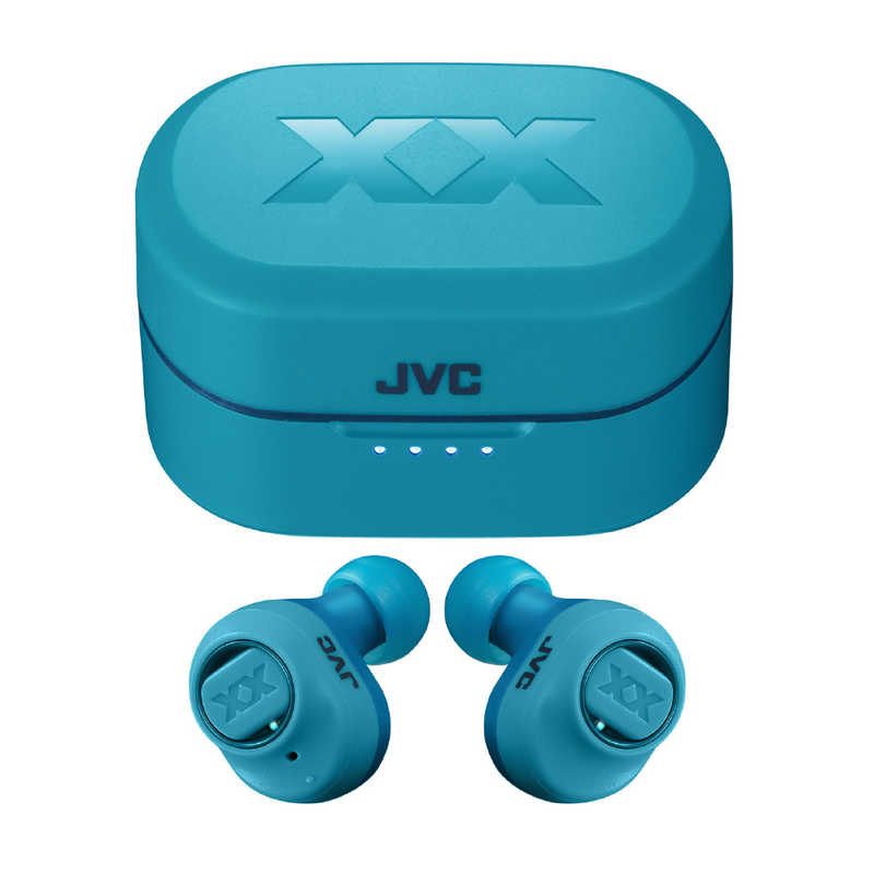 JVC JVC 【アウトレット】フルワイヤレスイヤホン [マイク対応 /ワイヤレス(左右分離) /Bluetooth] HA-XC50T-A タｰコイズブルｰ HA-XC50T-A タｰコイズブルｰ