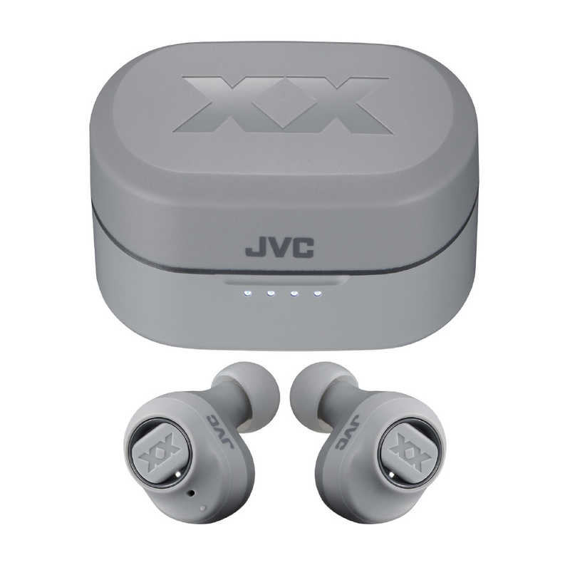JVC JVC フルワイヤレスイヤホン [マイク対応 /ワイヤレス(左右分離) /Bluetooth] HA-XC50T-H グレｰ HA-XC50T-H グレｰ