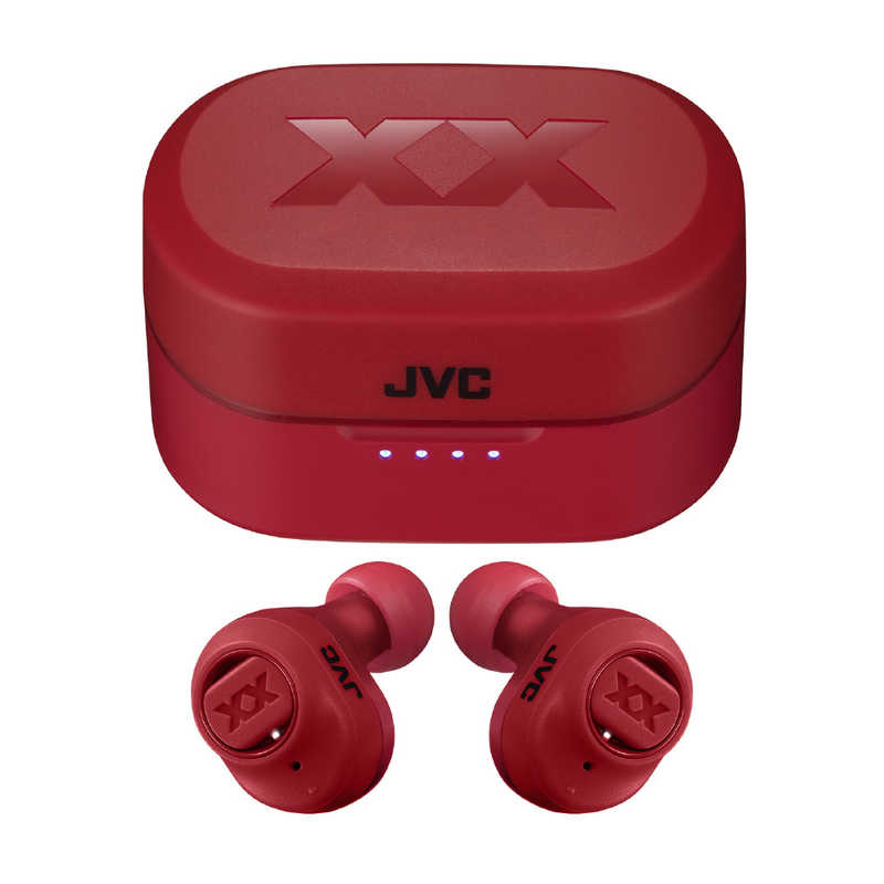JVC JVC 【アウトレット】フルワイヤレスイヤホン [マイク対応 /ワイヤレス(左右分離) /Bluetooth] HA-XC50T-R レッド HA-XC50T-R レッド