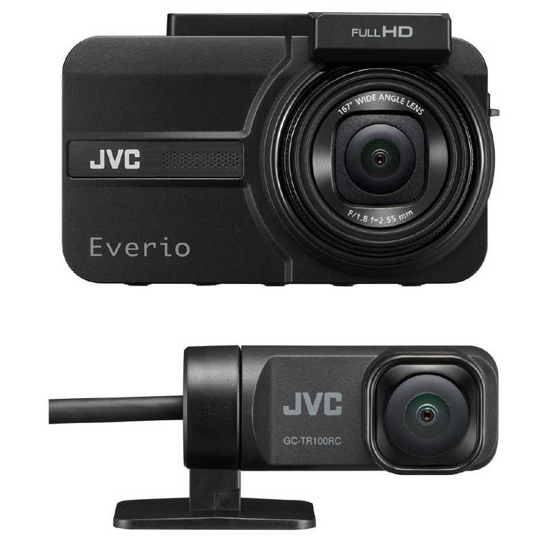 JVC JVC ドライブレコーダー JVC ブラック GC-TR100-B GC-TR100-B