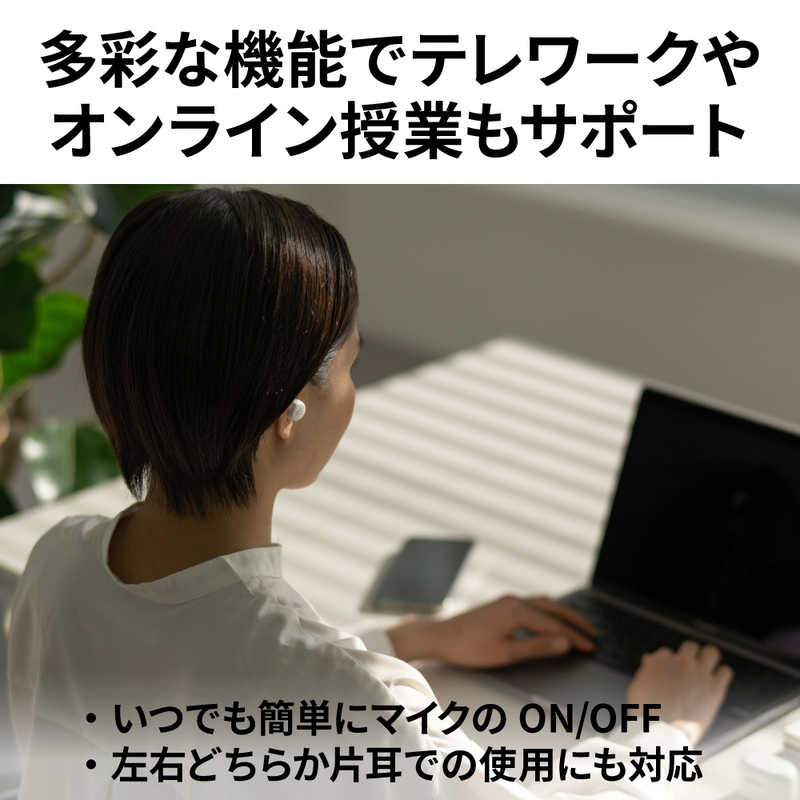 JVC JVC フルワイヤレスイヤホン ノイズキャンセリング対応 リモコン・マイク対応 ブラック HA-A30T-B HA-A30T-B