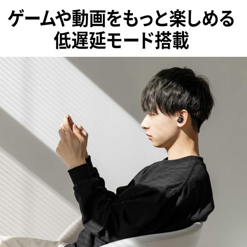 JVC JVC フルワイヤレスイヤホン ノイズキャンセリング対応 リモコン・マイク対応 ブラック HA-A30T-B HA-A30T-B