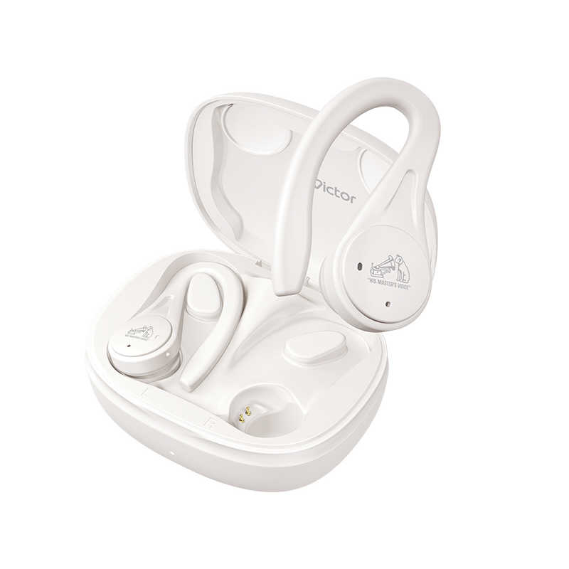 JVC JVC フルワイヤレスイヤホン ホワイト [リモコン・マイク対応 /ワイヤレス(左右分離) /Bluetooth] HA-EC25T-W HA-EC25T-W