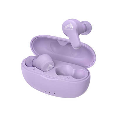 Victor 完全ワイヤレスイヤホン パープル [ リモコン・マイク 対応