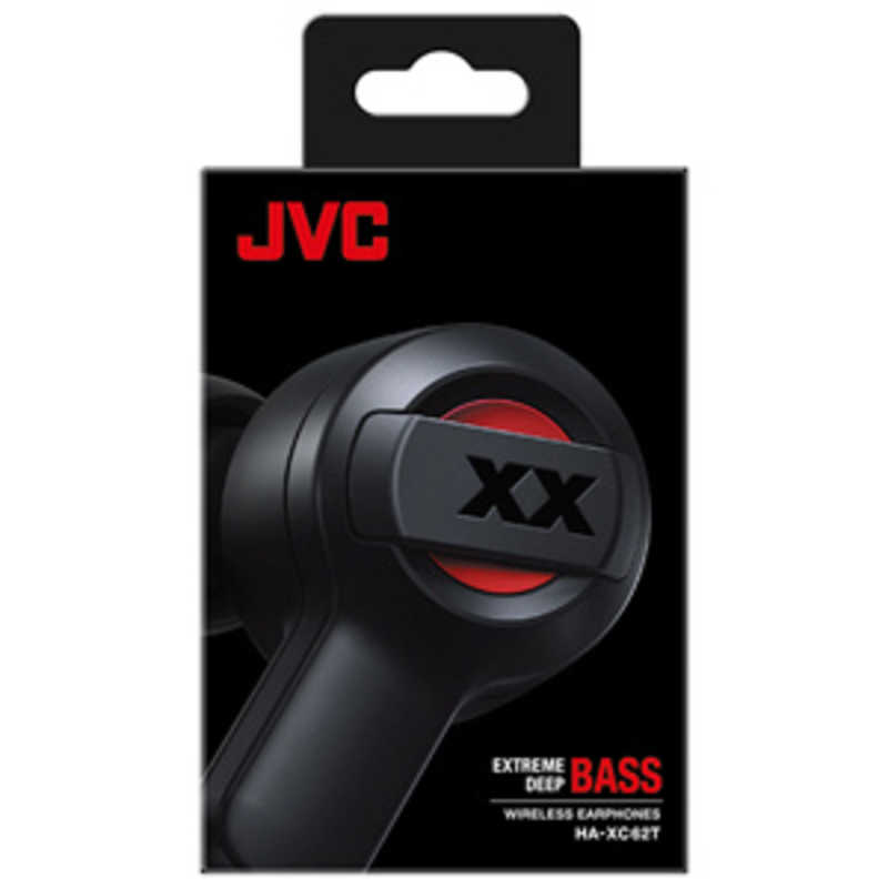 JVC JVC フルワイヤレスイヤホン レッド ［ワイヤレス(左右分離) /Bluetooth］ HA-XC62T-R HA-XC62T-R