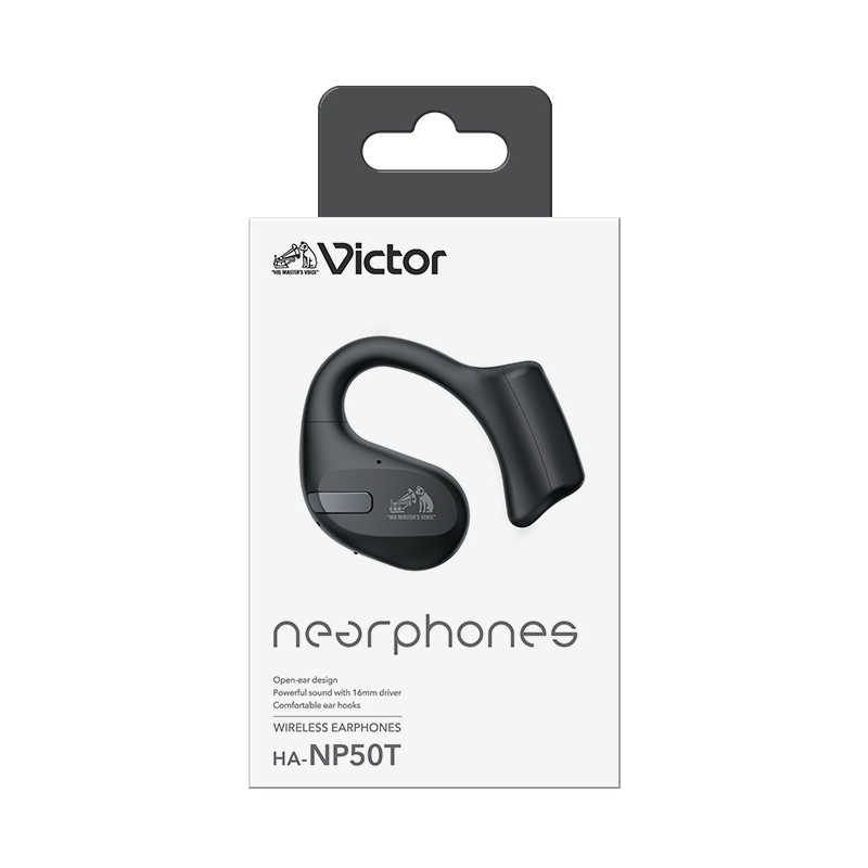 Victor Victor 完全ワイヤレスイヤホン Victor ［ワイヤレス(左右分離) /Bluetooth］ ブラック HA-NP50T-B HA-NP50T-B