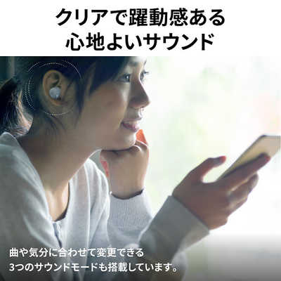 Victor フルワイヤレスイヤホン [ ワイヤレス ( 左右分離