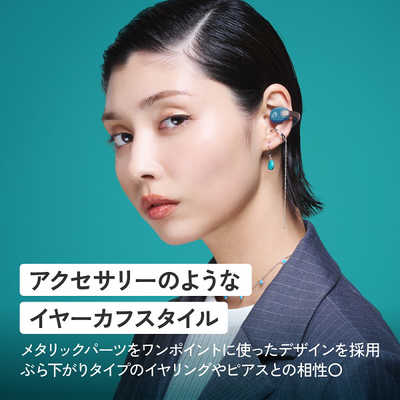 Victor ワイヤレスイヤホン イヤカフ型　ブルー　HA-NP1T Amazon.co.jp: JVCケンウッド Victor HA-NP1T-A ワイヤレス