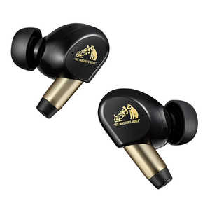 Victor フルワイヤレスイヤホン WOOD master ［ワイヤレス(左右分離) / ノイズキャンセリング対応 / Bluetooth対応］ ピアノブラック HA-FW5000T-B