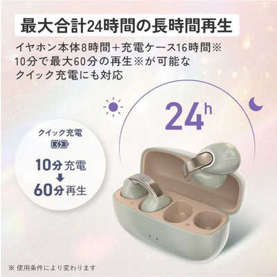 Victor フルワイヤレスイヤホン ［ワイヤレス(左右分離) / Bluetooth