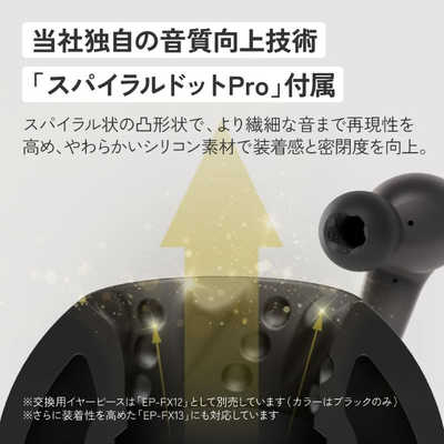 Victor フルワイヤレスイヤホン ［ワイヤレス(左右分離) / カナル型