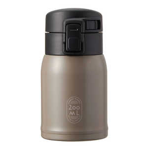 ベストコ マグボトル ワンタッチ 200ml 保冷 保温 真空二重構造 ステンレスカフェボトル NM322 ベストコ マグボトル ワンタッチ 200ml 保冷 保温 真空二重構造 ステンレスカフェボトル NM322