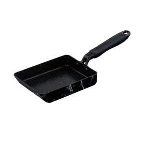ベストコ 卵焼き器 13×18cm エッグパン IH ガス火 大理石柄 MARBLE KITCHEN ブラック NX-135 ベストコ 卵焼き器 13×18cm エッグパン IH ガス火 大理石柄 MARBLE KITCHEN ブラック NX-135