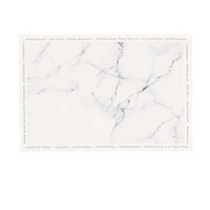 ベストコ ランチョンマット リバーシブル 42×32cm 大理石柄 MARBLE KITCHEN ホワイトブラック NX-181 ベストコ ランチョンマット リバーシブル 42×32cm 大理石柄 MARBLE KITCHEN ホワイトブラック NX-181