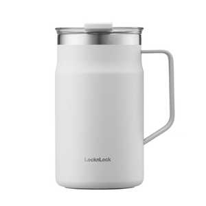 ベストコ マグカップ ふた付き 保温 保冷 ステンレス 600ml 大きめ ホワイト ロック&ロック メトロ LHC4282NWHT ベストコ マグカップ ふた付き 保温 保冷 ステンレス 600ml 大きめ ホワイト ロック&ロック メトロ LHC4282NWHT