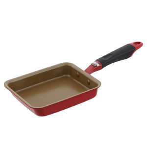 ベストコ 卵焼き器 13×18cm エッグパン IH ガス火 マットレッド ND-2776 ベストコ 卵焼き器 13×18cm エッグパン IH ガス火 マットレッド ND-2776