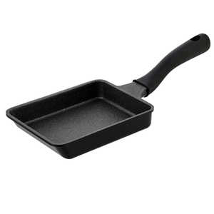 ベストコ 卵焼き器 13×18cm エッグパン ガス火専用 軽量 軽すぎるフライパン ブラック NM-387 ベストコ 卵焼き器 13×18cm エッグパン ガス火専用 軽量 軽すぎるフライパン ブラック NM-387