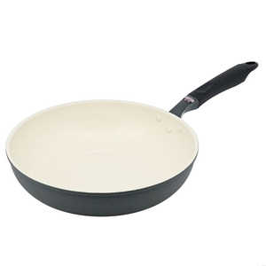 ベストコ フライパン 30cm セラミック IH ガス火対応 アリエッタセラミック ダークグレー ND-3614