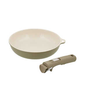 ベストコ フライパン ハンドル 2点セット IH ガス火対応 SONOMA ソノマ グレージュ LV-0401 ベストコ フライパン ハンドル 2点セット IH ガス火対応 SONOMA ソノマ グレージュ LV-0401